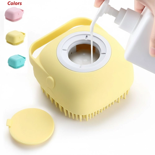 Premium pet bath brush