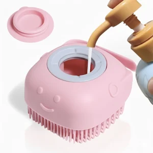 Premium pet bath brush